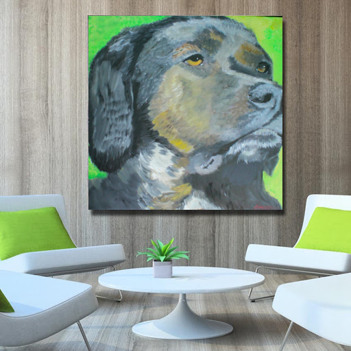 Custom dog portraits: Tell the world how much you love your furry friend!