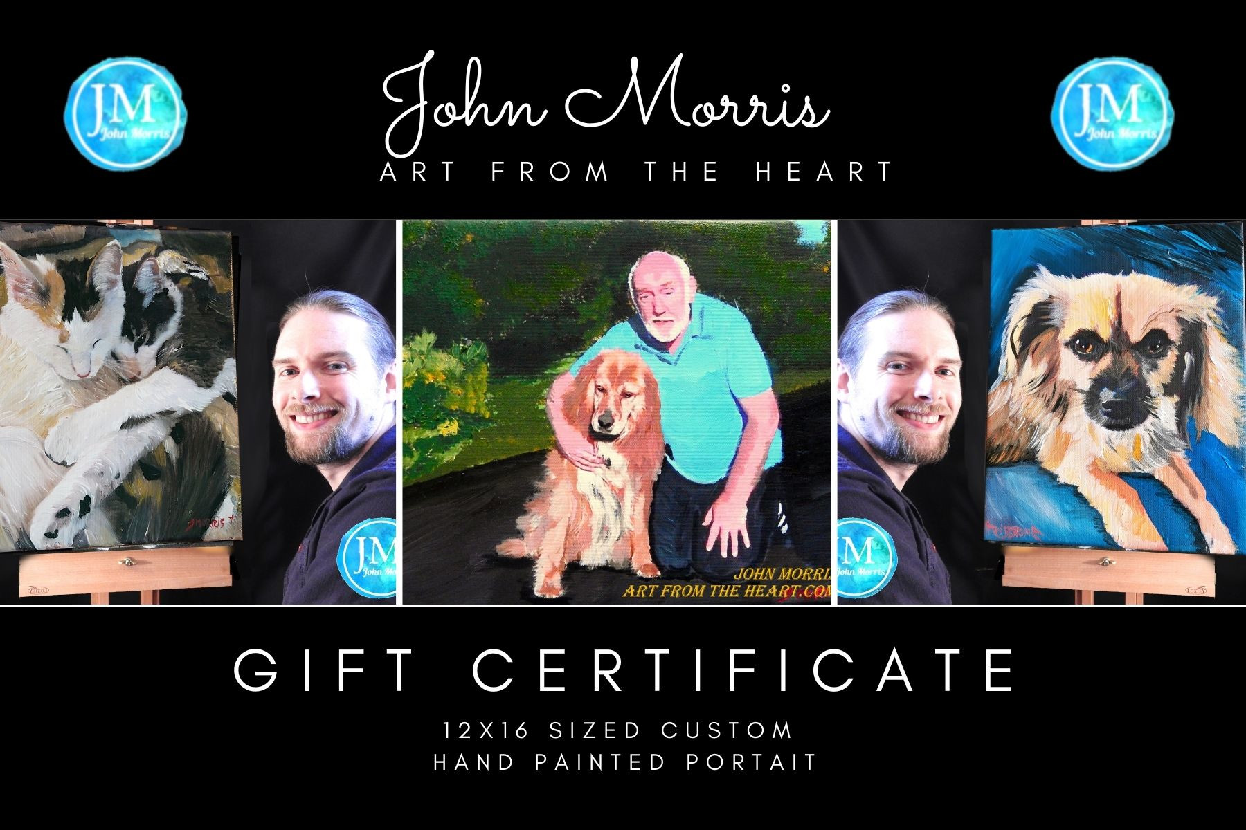 Gift certificates 12×16