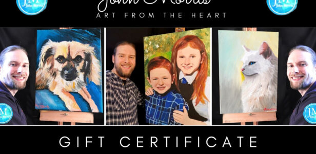 Custom-made art – gift certificates: