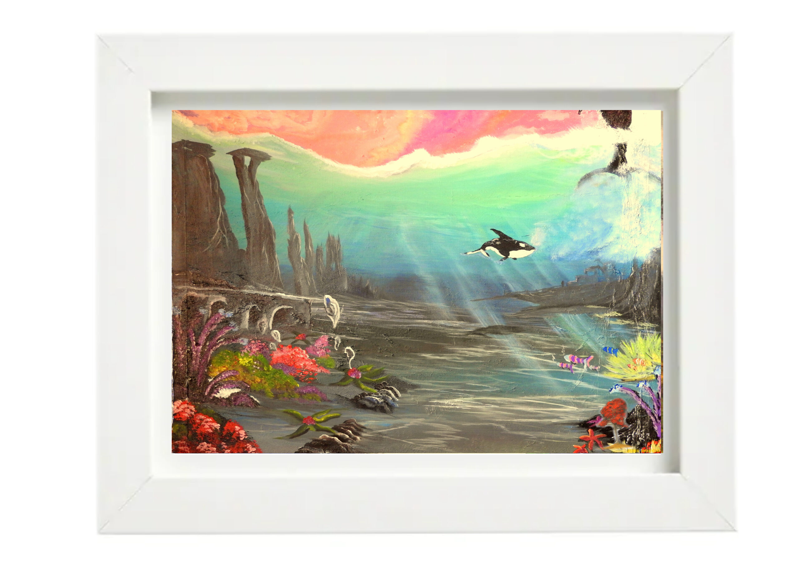 Under the sea ~ Bespoke Framed Prints