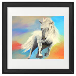 White Stallion Art
